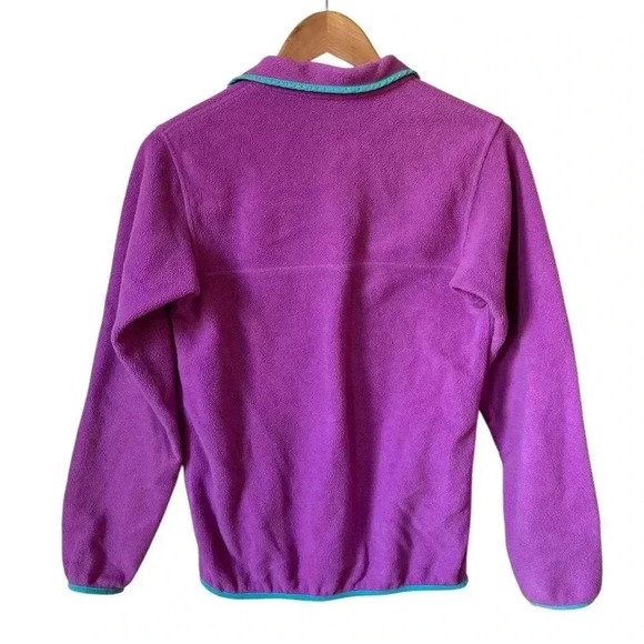 Patagonia Women's Lightweight Synchilla Snap-T Pullover Rubellite Pink size XXS - Picture 4 of 8